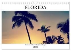 Florida - Sunshine State (Wandkalender 2024 DIN A4 quer), CALVENDO Monatskalender