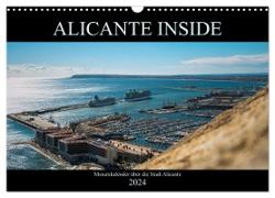 ALICANTE INSIDE - Monatskalender über die Stadt Alicante (Wandkalender 2024 DIN A3 quer), CALVENDO Monatskalender