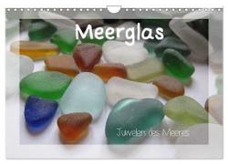 Meerglas - Juwelen der Meeres (Wandkalender 2024 DIN A4 quer), CALVENDO Monatskalender