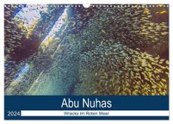 Abu Nuhas - Wracks im Roten Meer (Wandkalender 2024 DIN A3 quer), CALVENDO Monatskalender