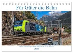 Für Güter die Bahn (Tischkalender 2024 DIN A5 quer), CALVENDO Monatskalender