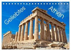 Geliebtes Athen (Tischkalender 2024 DIN A5 quer), CALVENDO Monatskalender