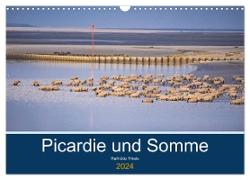 Picardie und Somme (Wandkalender 2024 DIN A3 quer), CALVENDO Monatskalender