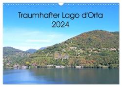 Traumhafter Lago d'Orta (Wandkalender 2024 DIN A3 quer), CALVENDO Monatskalender