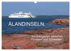 Ålandinseln. Schärengarten zwischen Finnland und Schweden (Wandkalender 2024 DIN A3 quer), CALVENDO Monatskalender