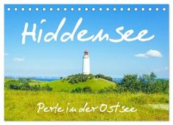 Hiddensee - Perle in der Ostsee (Tischkalender 2024 DIN A5 quer), CALVENDO Monatskalender