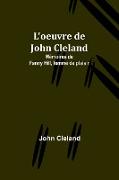 L'oeuvre de John Cleland