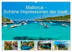 Mallorca - Schöne Impressionen der Insel (Wandkalender 2024 DIN A2 quer), CALVENDO Monatskalender