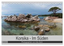 Korsika - Im Süden (Tischkalender 2024 DIN A5 quer), CALVENDO Monatskalender