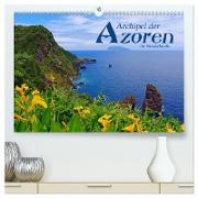 Archipel der Azoren im Nordatlantik (hochwertiger Premium Wandkalender 2024 DIN A2 quer), Kunstdruck in Hochglanz