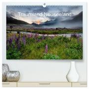 Traumland Neuseeland (hochwertiger Premium Wandkalender 2024 DIN A2 quer), Kunstdruck in Hochglanz