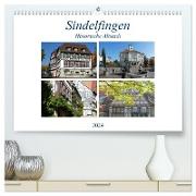 Sindelfingen - Historische Altstadt (hochwertiger Premium Wandkalender 2024 DIN A2 quer), Kunstdruck in Hochglanz