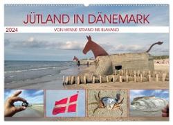 Jütland in Dänemark - Von Henne Strand bis Blavand (Wandkalender 2024 DIN A2 quer), CALVENDO Monatskalender