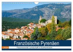 Französische Pyrenäen (Wandkalender 2024 DIN A4 quer), CALVENDO Monatskalender