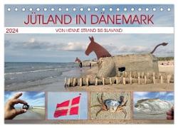 Jütland in Dänemark - Von Henne Strand bis Blavand (Tischkalender 2024 DIN A5 quer), CALVENDO Monatskalender