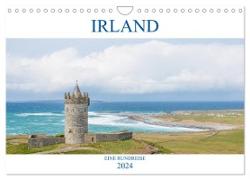 Irland - Eine Rundreise (Wandkalender 2024 DIN A4 quer), CALVENDO Monatskalender