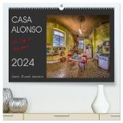 CASA ALONSO - Ein Tag in Havanna (hochwertiger Premium Wandkalender 2024 DIN A2 quer), Kunstdruck in Hochglanz