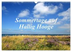 Sommertage auf Hallig Hooge (Wandkalender 2024 DIN A3 quer), CALVENDO Monatskalender
