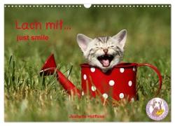 lach mit...just smile (Wandkalender 2024 DIN A3 quer), CALVENDO Monatskalender