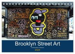 Brooklyn Street Art (Tischkalender 2024 DIN A5 quer), CALVENDO Monatskalender