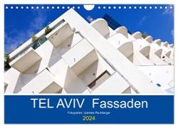 TEL AVIV Fassaden (Wandkalender 2024 DIN A4 quer), CALVENDO Monatskalender