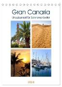Gran Canaria - Urlaubsinsel für Sonnenanbeter (Tischkalender 2024 DIN A5 hoch), CALVENDO Monatskalender