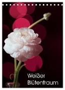 Weißer Blütentraum (Tischkalender 2024 DIN A5 hoch), CALVENDO Monatskalender