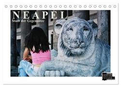 Neapel - Stadt der Gegensätze (Tischkalender 2024 DIN A5 quer), CALVENDO Monatskalender