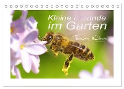 Kleine Freunde im Garten (Tischkalender 2024 DIN A5 quer), CALVENDO Monatskalender