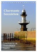 Charmante Seezeichen (Tischkalender 2024 DIN A5 hoch), CALVENDO Monatskalender