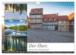 Der Harz - Malerisches Mittelgebirge (Wandkalender 2024 DIN A4 quer), CALVENDO Monatskalender