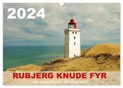 Rubjerg Knude Fyr (Wandkalender 2024 DIN A3 quer), CALVENDO Monatskalender