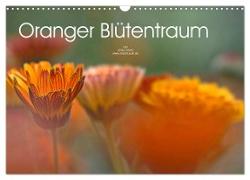 Oranger Blütentraum (Wandkalender 2024 DIN A3 quer), CALVENDO Monatskalender