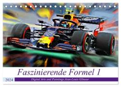 Faszinierende Formel 1 (Tischkalender 2024 DIN A5 quer), CALVENDO Monatskalender