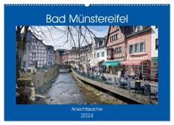 Bad Münstereifel - Ansichtssache (Wandkalender 2024 DIN A2 quer), CALVENDO Monatskalender