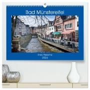 Bad Münstereifel - Ansichtssache (hochwertiger Premium Wandkalender 2024 DIN A2 quer), Kunstdruck in Hochglanz