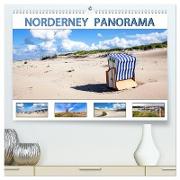 NORDERNEY PANORAMA (hochwertiger Premium Wandkalender 2024 DIN A2 quer), Kunstdruck in Hochglanz