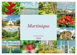 Martinique - karibische Schönheit (Wandkalender 2024 DIN A2 quer), CALVENDO Monatskalender