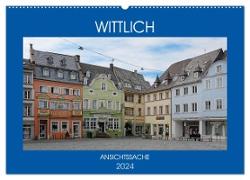 Wittlich - Ansichtssache (Wandkalender 2024 DIN A2 quer), CALVENDO Monatskalender