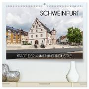 Schweinfurt - Stadt der Kunst und Industrie (hochwertiger Premium Wandkalender 2024 DIN A2 quer), Kunstdruck in Hochglanz