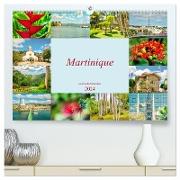 Martinique - karibische Schönheit (hochwertiger Premium Wandkalender 2024 DIN A2 quer), Kunstdruck in Hochglanz