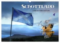 Schottland - Land aus Nebel und Licht (Wandkalender 2024 DIN A2 quer), CALVENDO Monatskalender