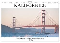 Kalifornien - wunderschöne Westküste (Wandkalender 2024 DIN A4 quer), CALVENDO Monatskalender