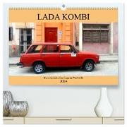 LADA KOMBI - Die sowjetische Auto-Legende WAS-2102 (hochwertiger Premium Wandkalender 2024 DIN A2 quer), Kunstdruck in Hochglanz