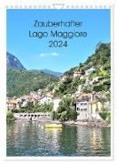 Zauberhafter Lago Maggiore (Wandkalender 2024 DIN A4 hoch), CALVENDO Monatskalender