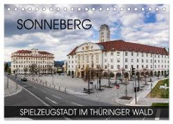 Sonneberg - Spielzeugstadt im Thüringer Wald (Tischkalender 2024 DIN A5 quer), CALVENDO Monatskalender
