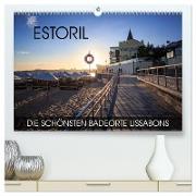 ESTORIL - die schönsten Badeorte Lissabons (hochwertiger Premium Wandkalender 2024 DIN A2 quer), Kunstdruck in Hochglanz