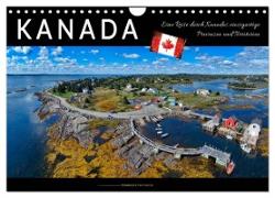 Kanada - eine Reise durch Kanadas einzigartige Provinzen und Territorien (Wandkalender 2024 DIN A4 quer), CALVENDO Monatskalender