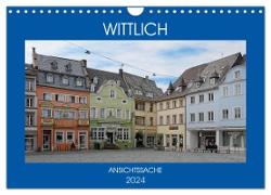 Wittlich - Ansichtssache (Wandkalender 2024 DIN A4 quer), CALVENDO Monatskalender