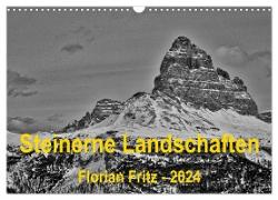 Steinerne Landschaften in Südtirol (Wandkalender 2024 DIN A3 quer), CALVENDO Monatskalender